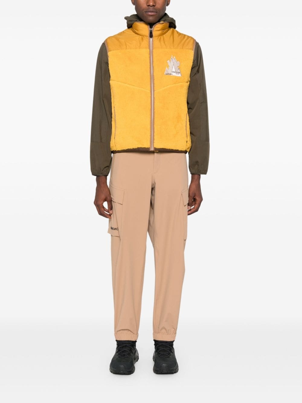 fleece down gilet - 2