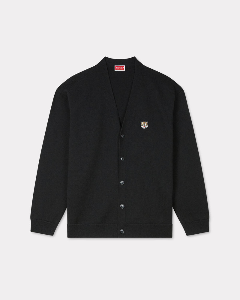 'KENZO Lucky Tiger' embroidered cardigan 1