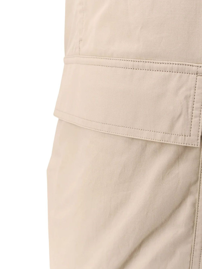 cargo-pockets drawstring-waistband shorts 3
