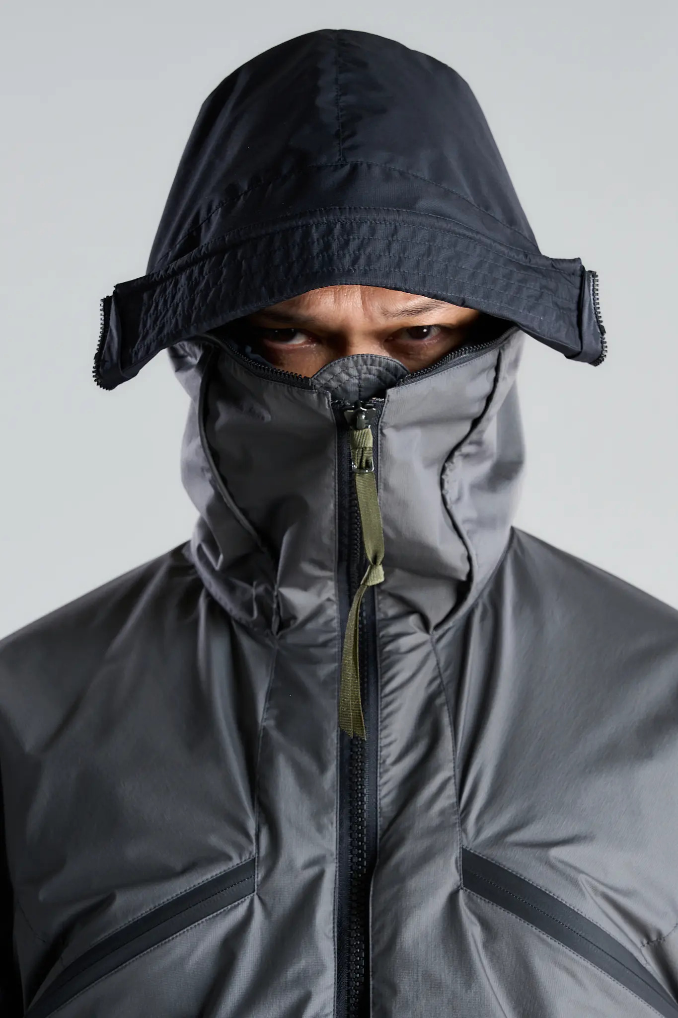 J104U-WS 2L Windstopper® Jacket Gray/Black - 13