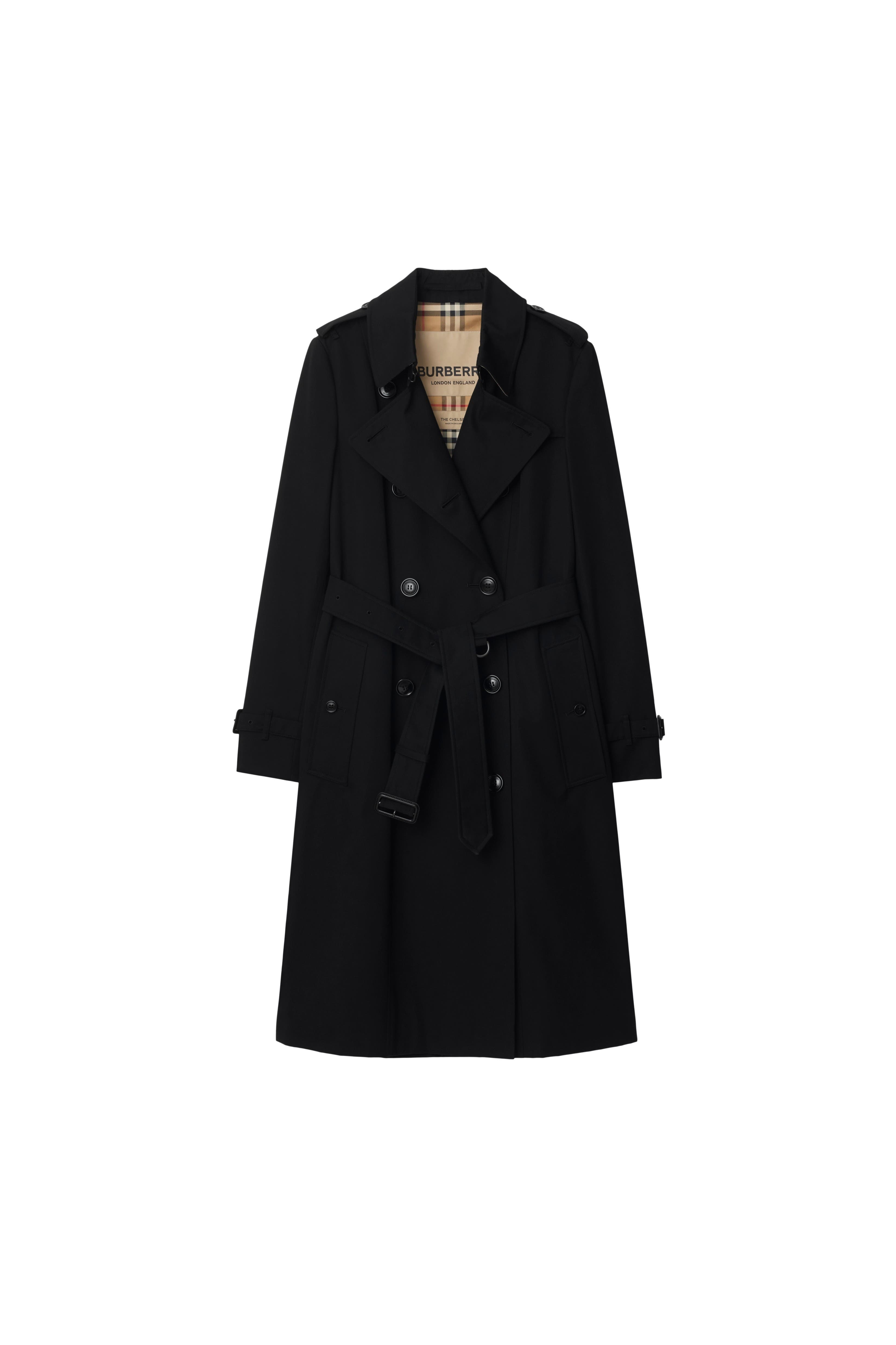burberry Long Chelsea Heritage Trench Coat in Black at Nordstrom - 2