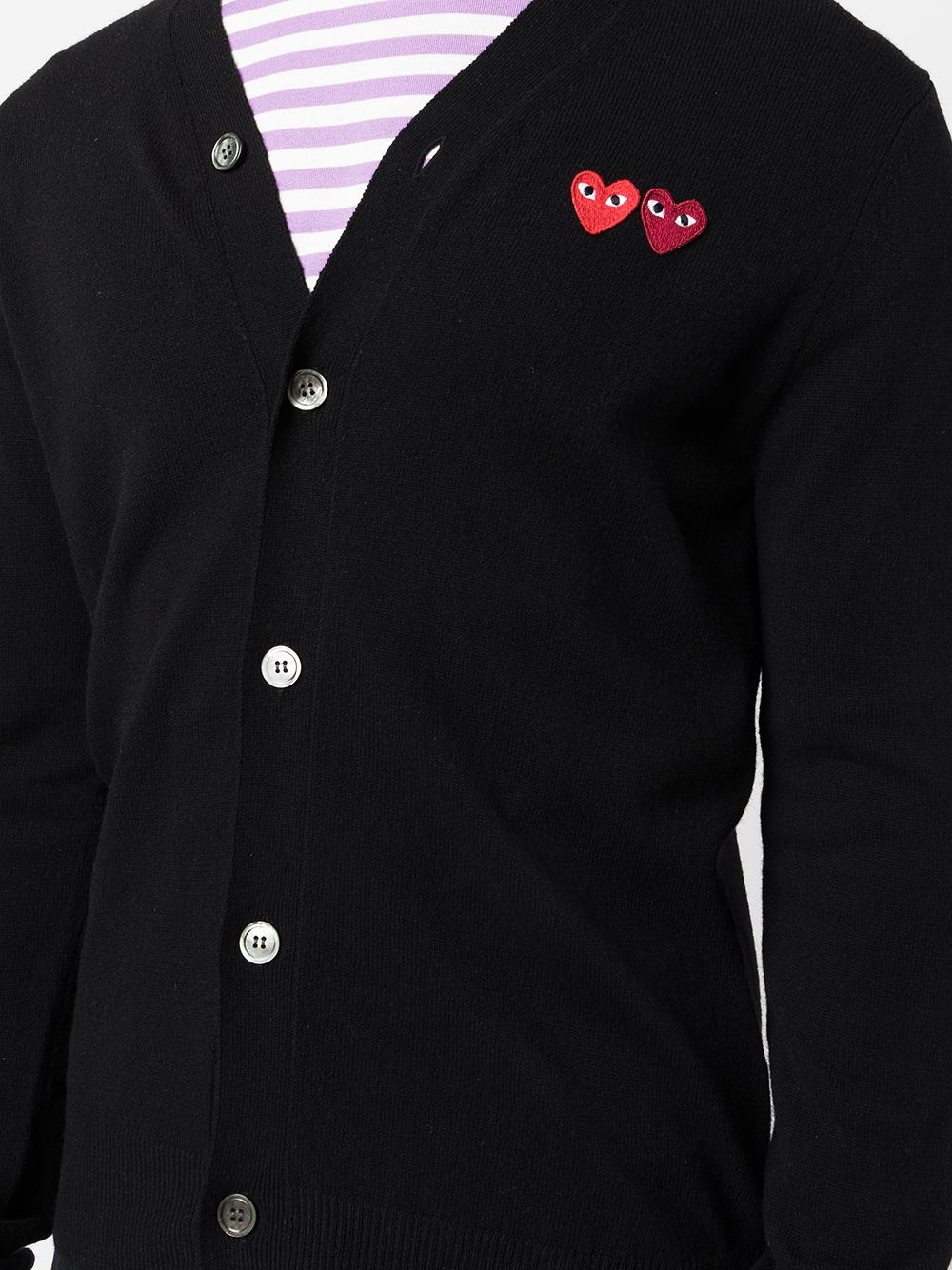 Double Heart cardigan - 5