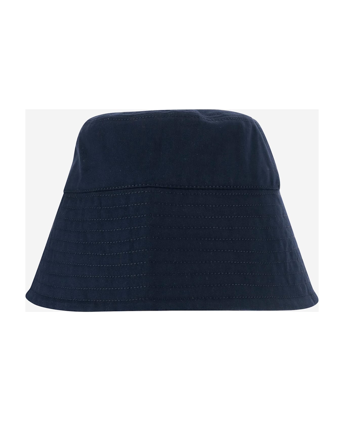 Cotton Bucket Hat With Logo - 2