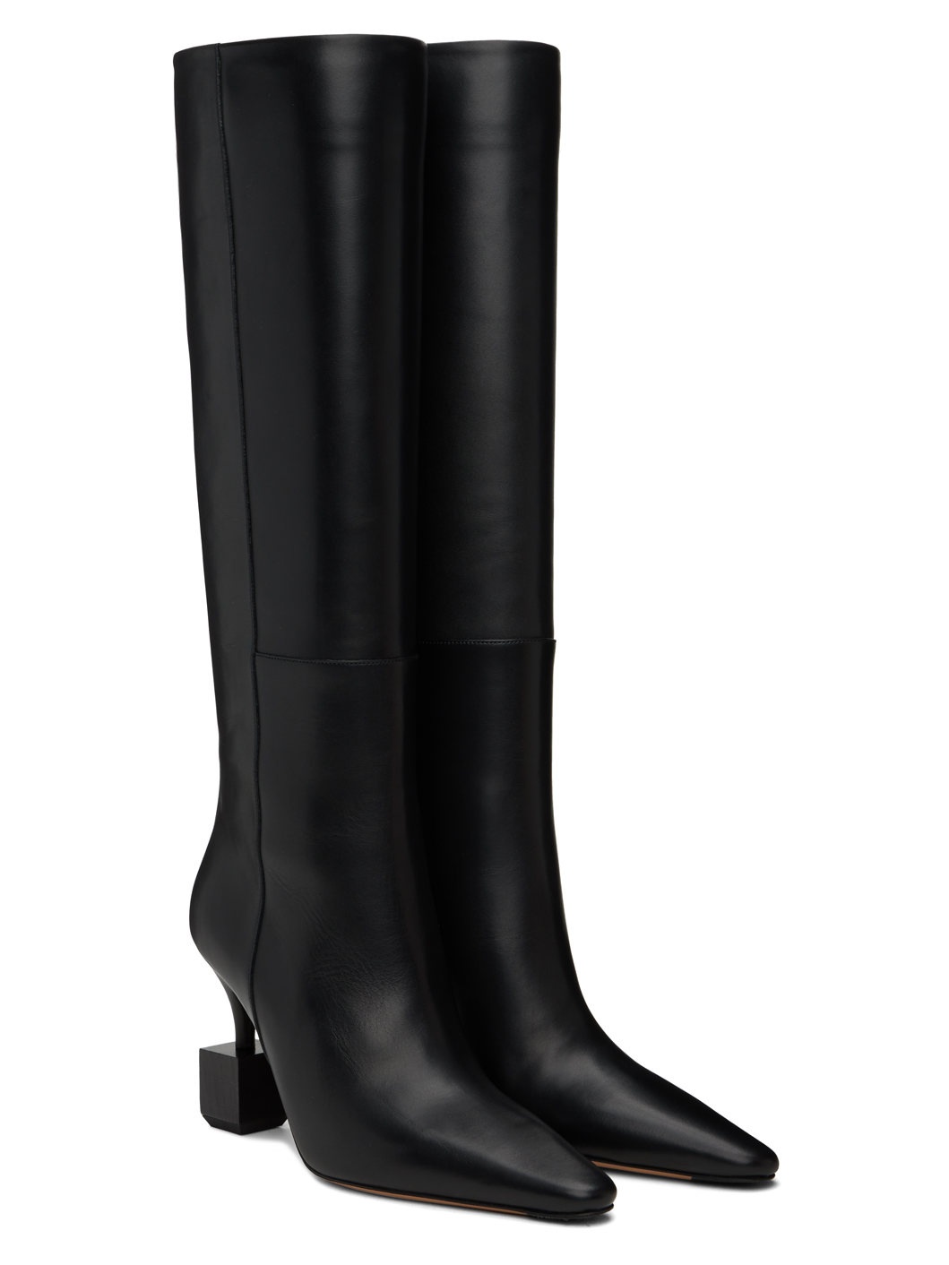 Black La Casa 'Les bottes Bisou' Tall Boots - 4