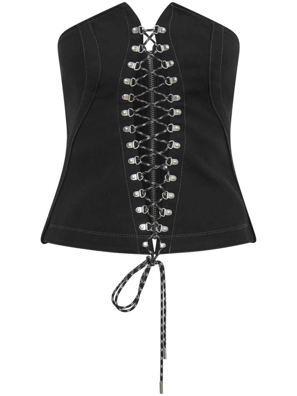 Hiking lace-up corset top - 1