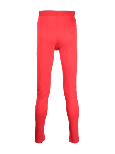 032c high-waisted silk -blend leggings outlook