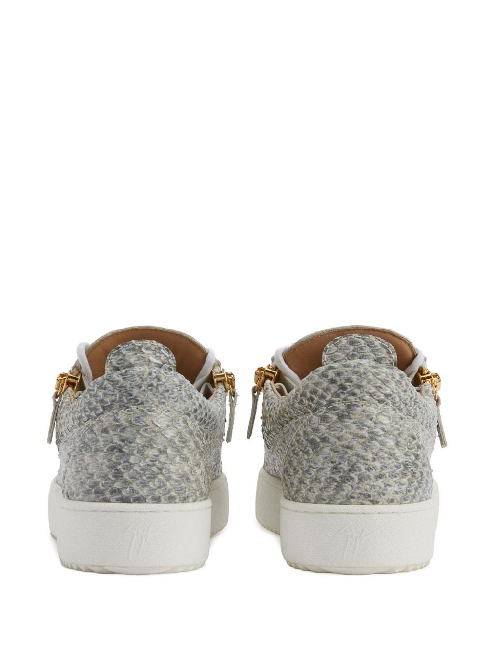 Frankie snakeskin-effect sneakers - 2