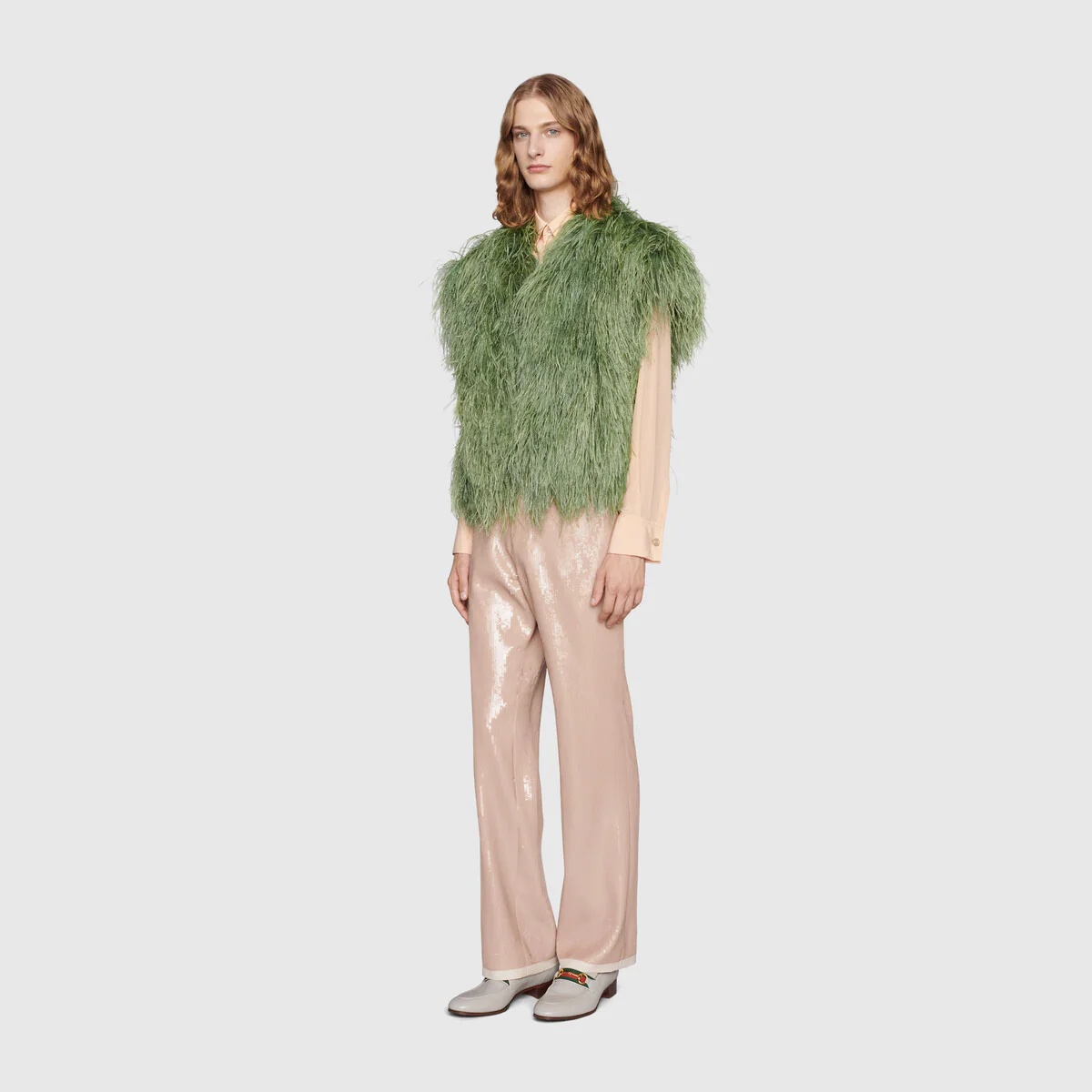 Vest with feathers - 2
