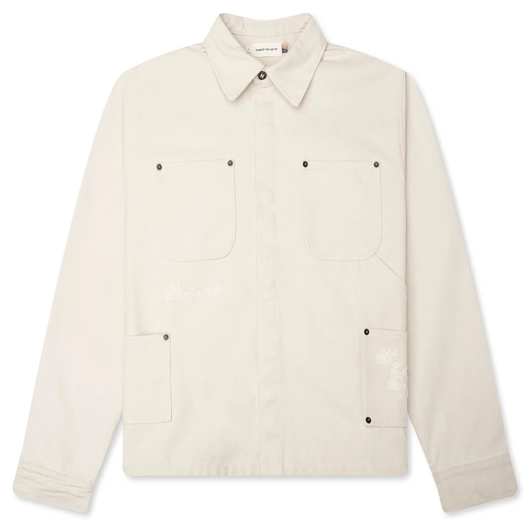 #88 CARPENTER SHIRT - BONE - 1
