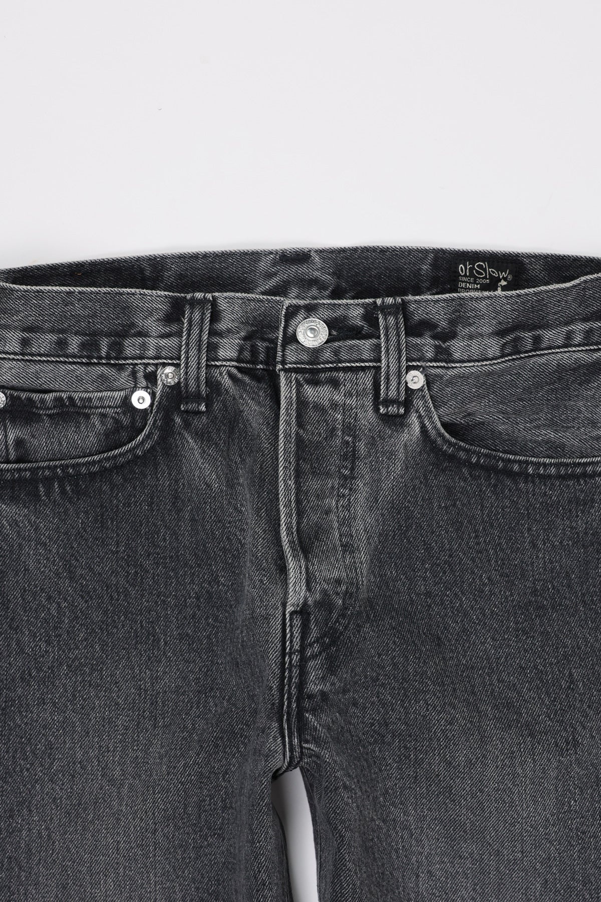 105 Standard Denim - 90s Black Denim Stone - 2