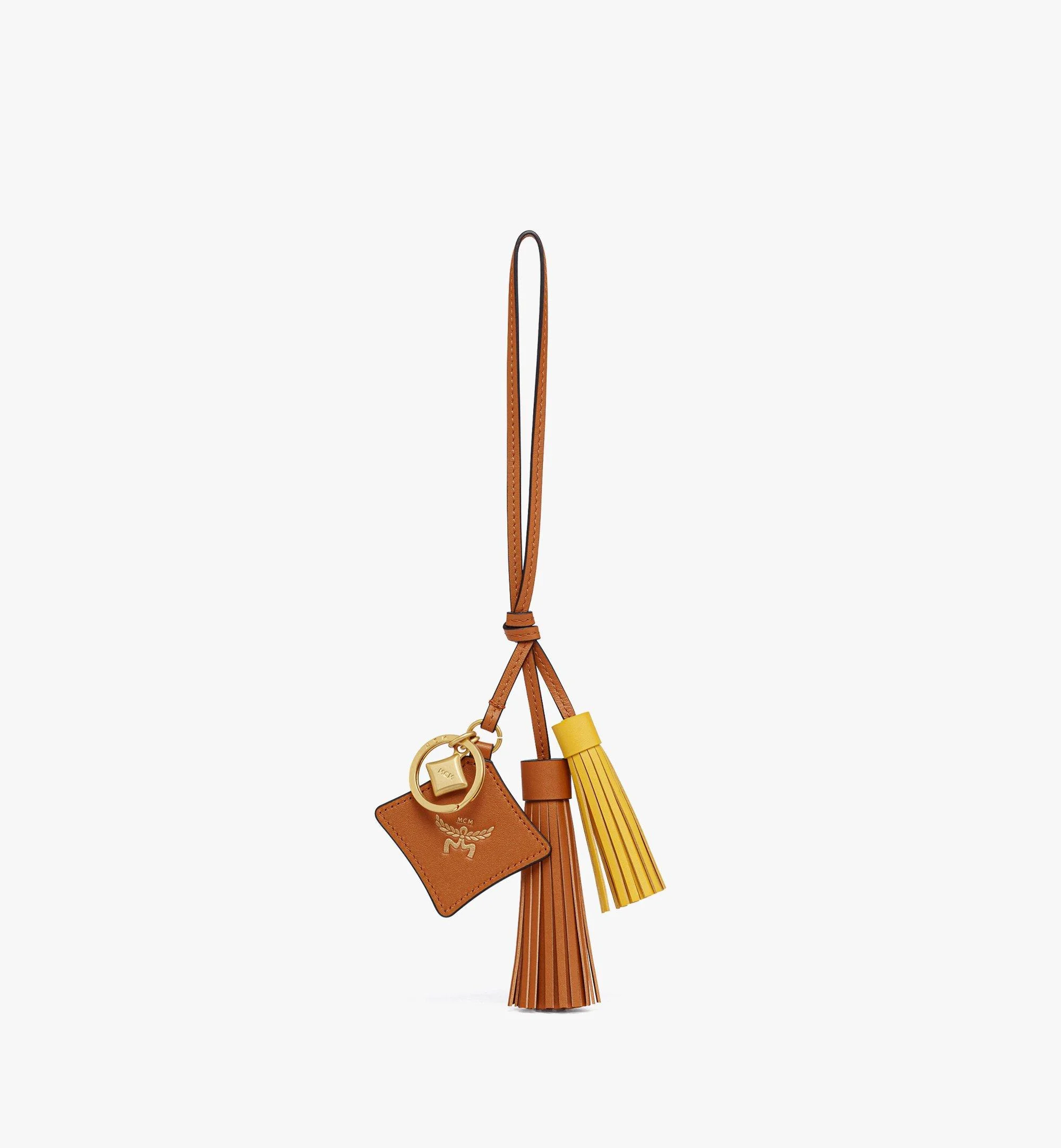 Leather Tassel Charm - 1