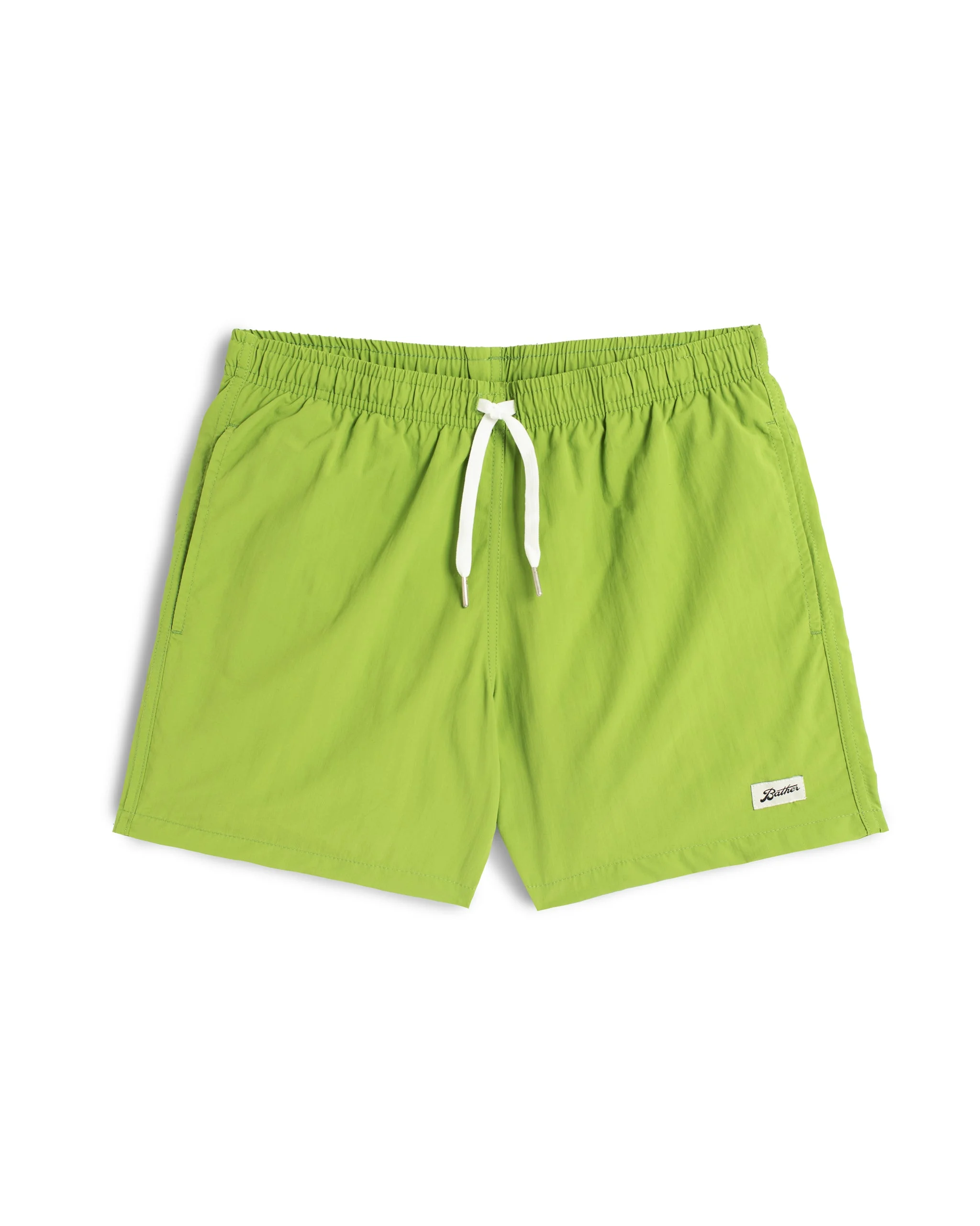 Solid Kiwi Swim Trunk - 1