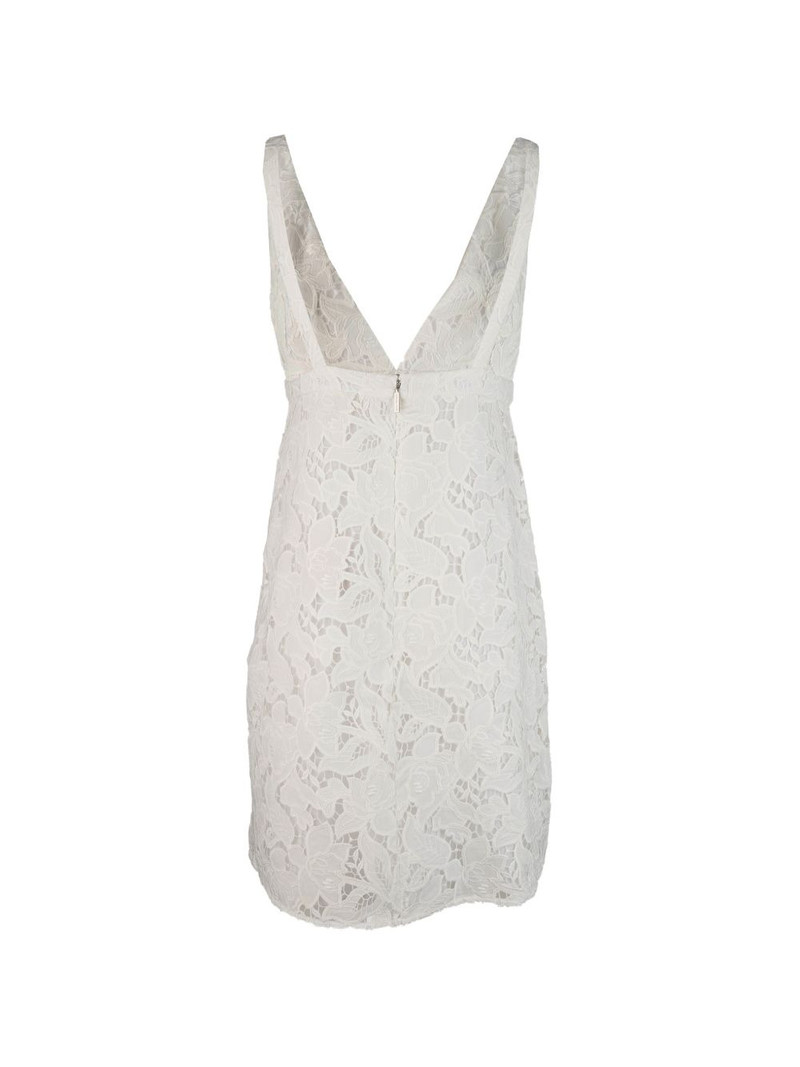 MICHAEL KORS floral-lace V-neck dress outlook