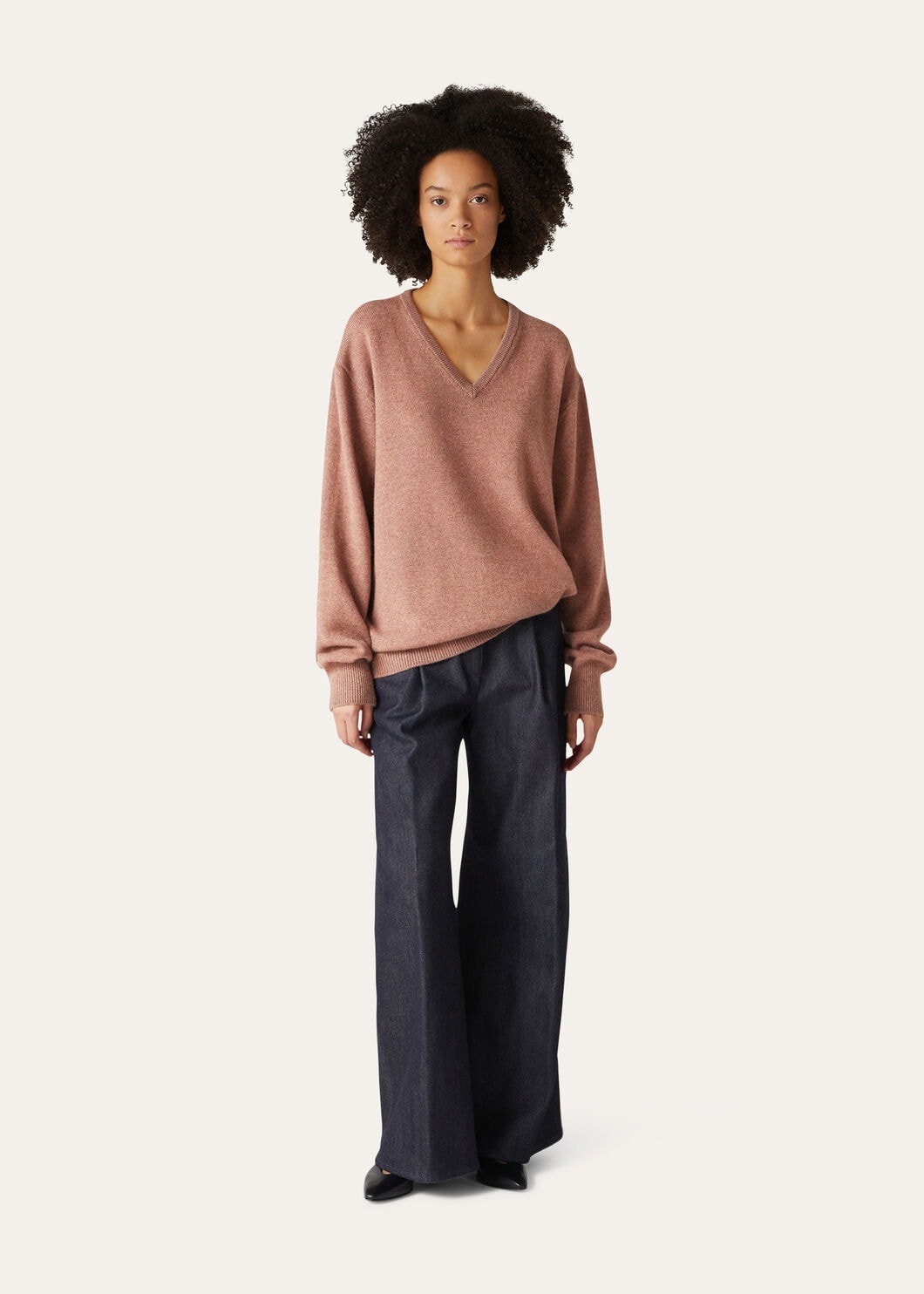 Loro V-Neck Sweater - 6