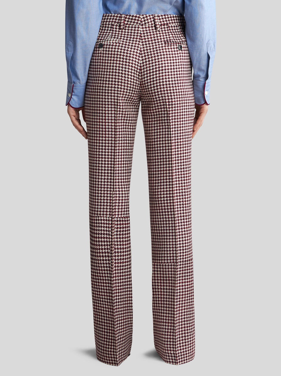 HOUNDSTOOTH TROUSERS - 5
