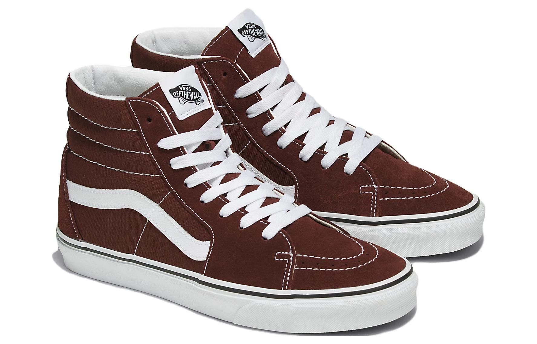 (WMNS) Vans Sk8 Hi Color Theory 'Brown' VN0007NS7YO - 2