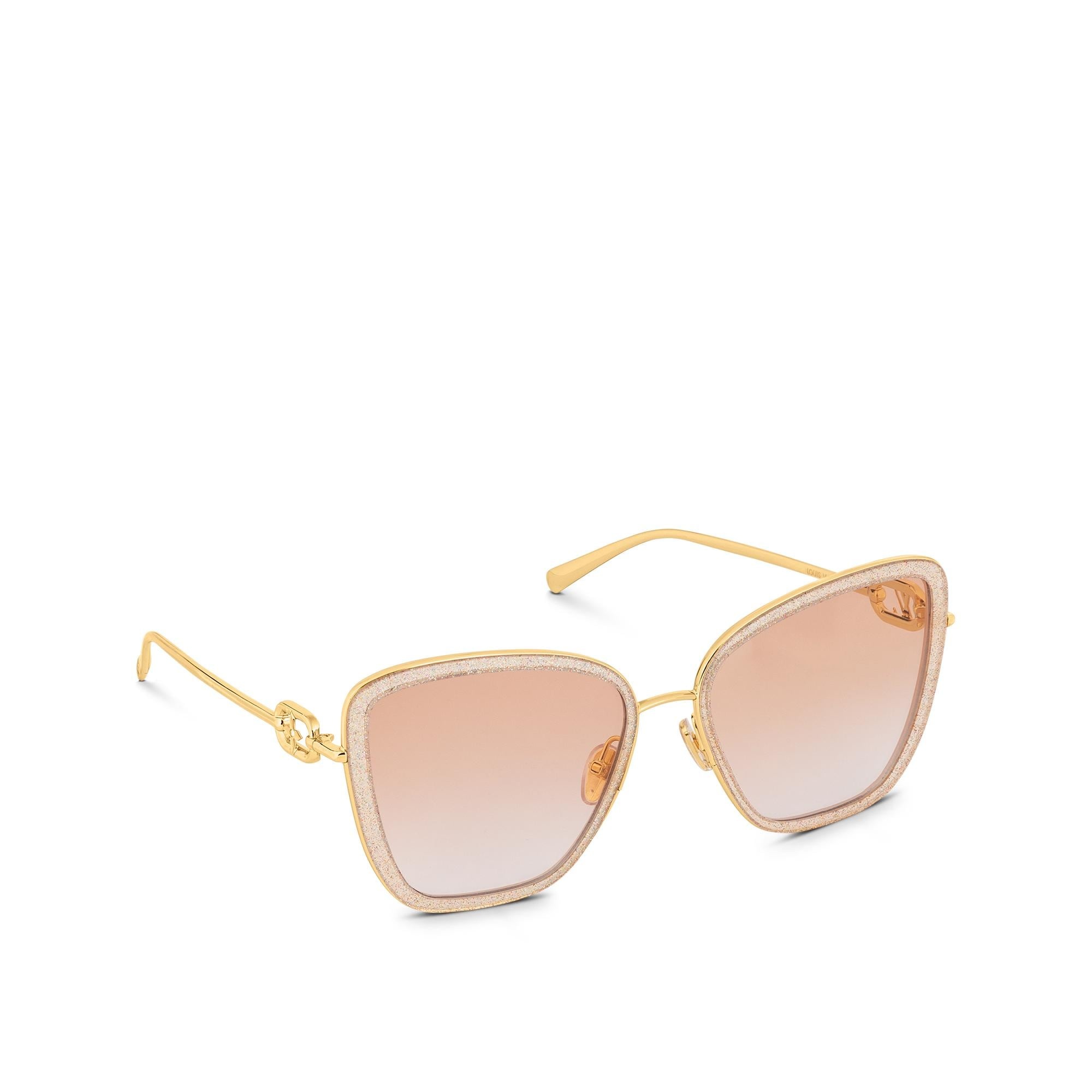 サングラス LOUIS VUITTON LV Link One Cat Eye Sunglasses Louis Vuitton LV Link One Cat Eye Sunglasses | REVERSIBLE