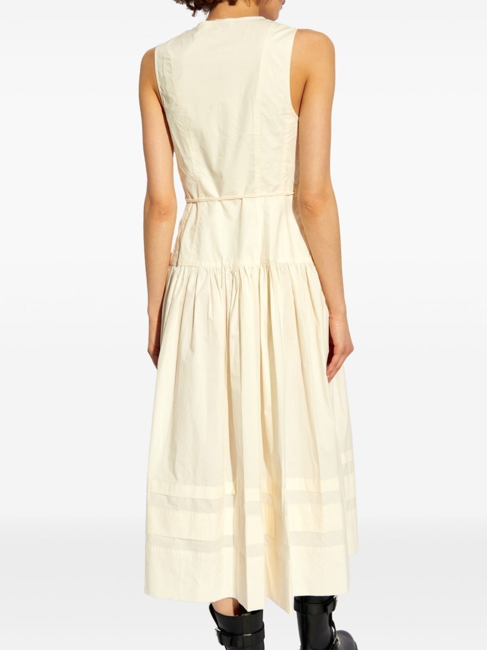 Kiran poplin midi dress - 4