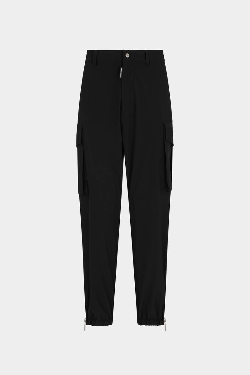 TECHNO NYLON CARGO PANTS - 1