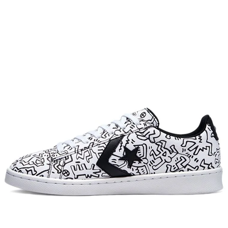 Converse Keith Haring x Pro Leather 'White Black' 171857C - 1