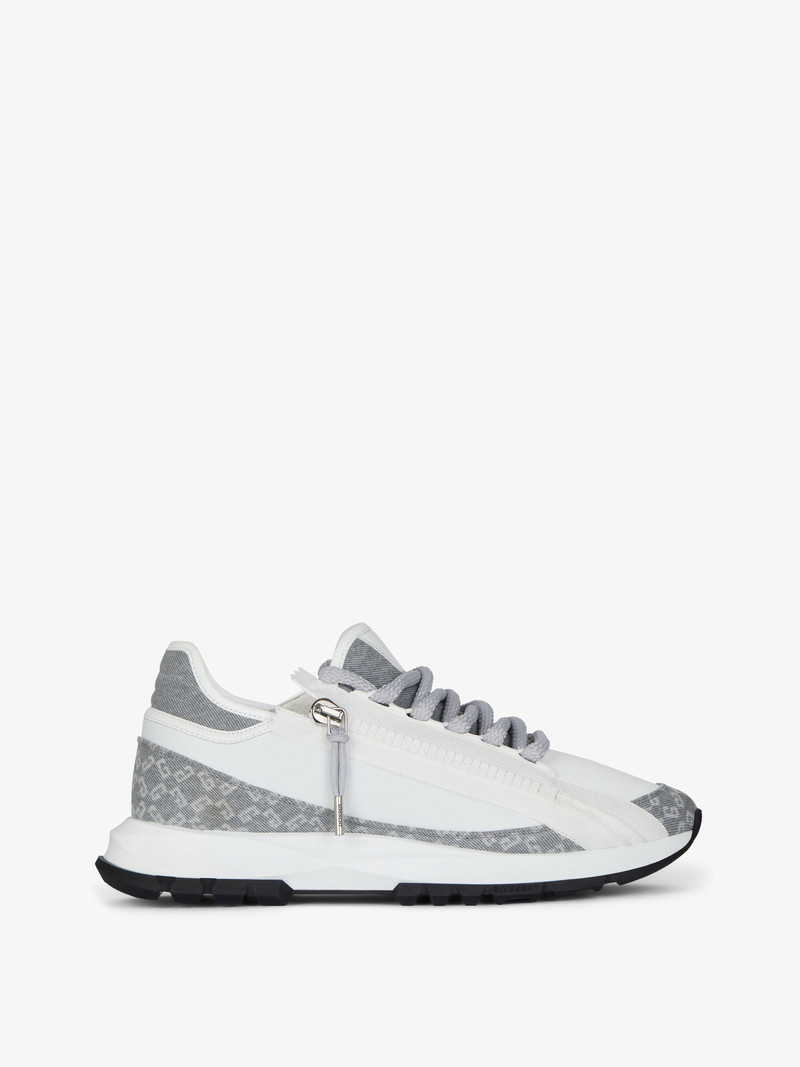 SPECTRE SNEAKERS IN LEATHER & DENIM MONOGRAM 72 - 1