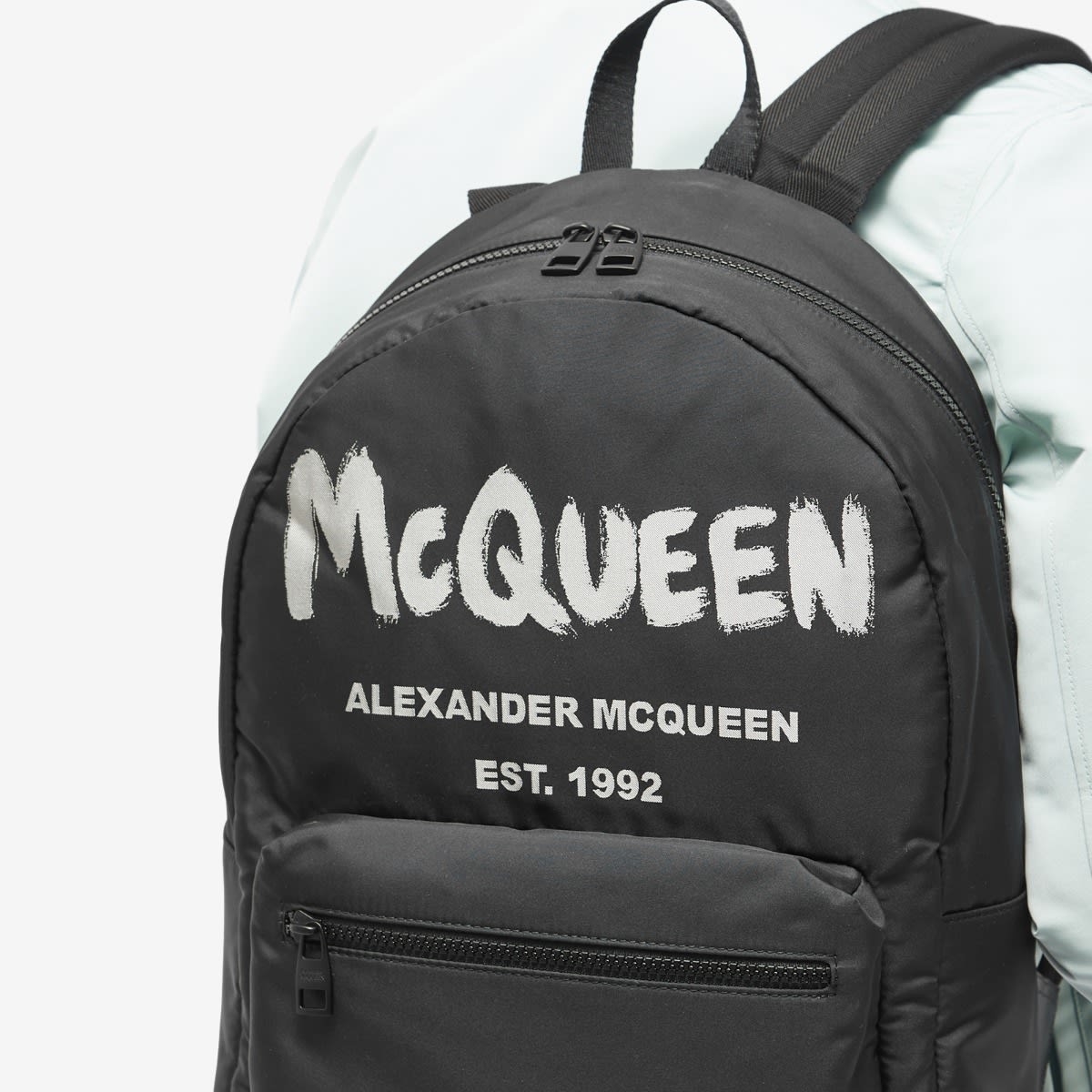 Alexander McQueen Graffitti Logo Backpack - 2