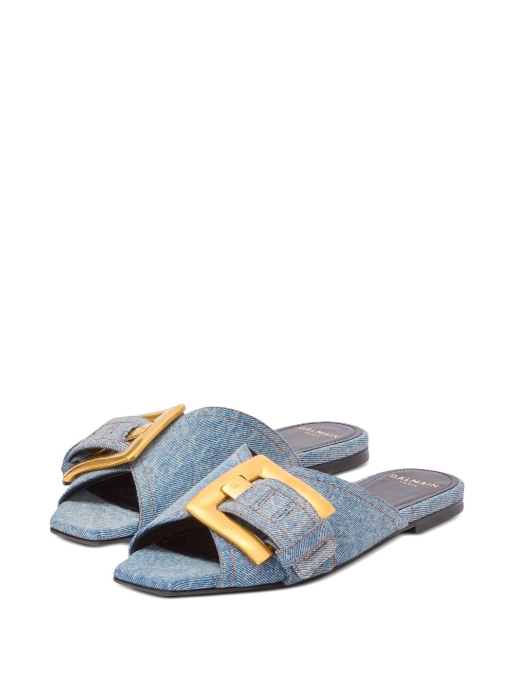 Anthem flat denim sandals - 6