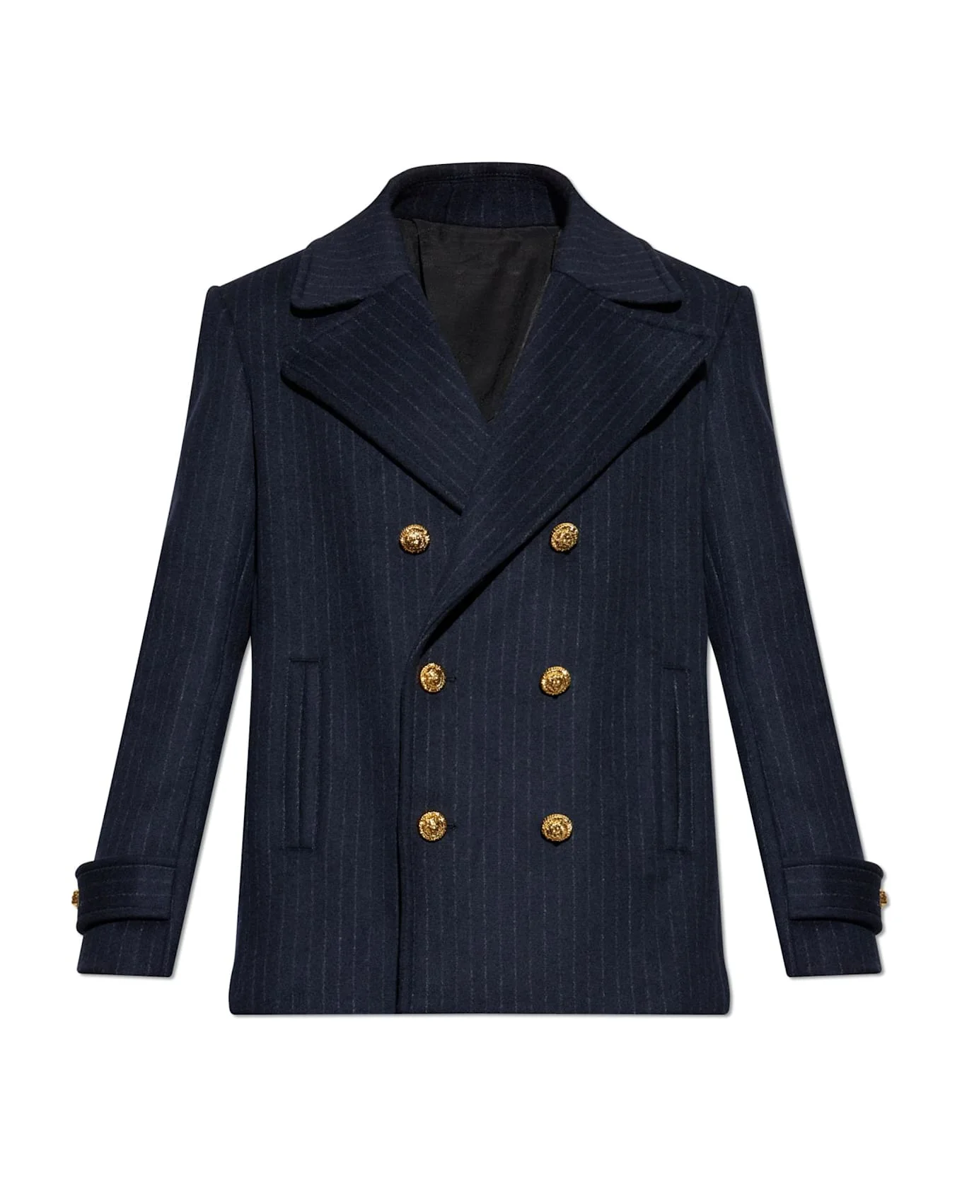Balmain Wool Coat - 1