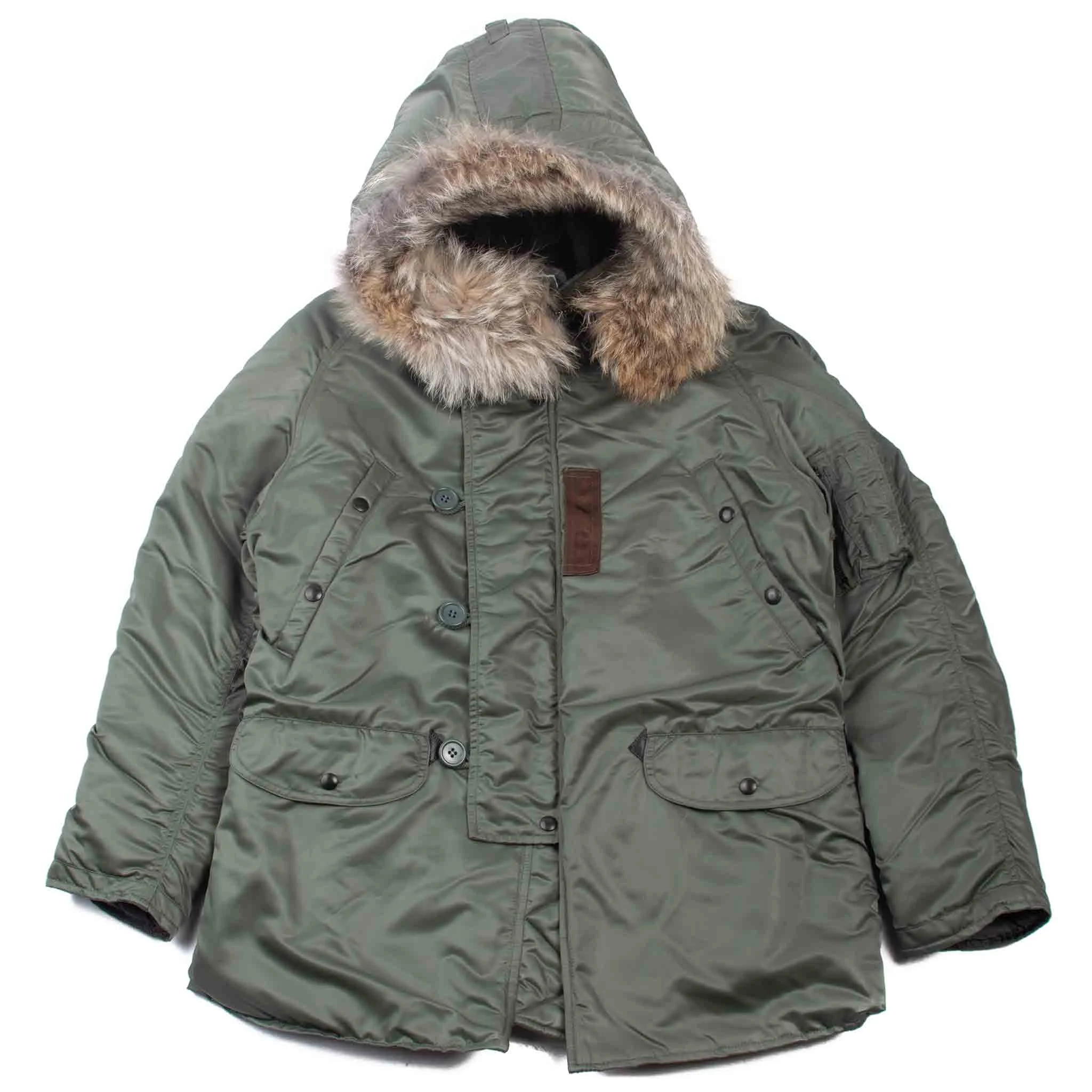 MJ17117 Type N-3B Real McCoy MFG Co. Olive - 1