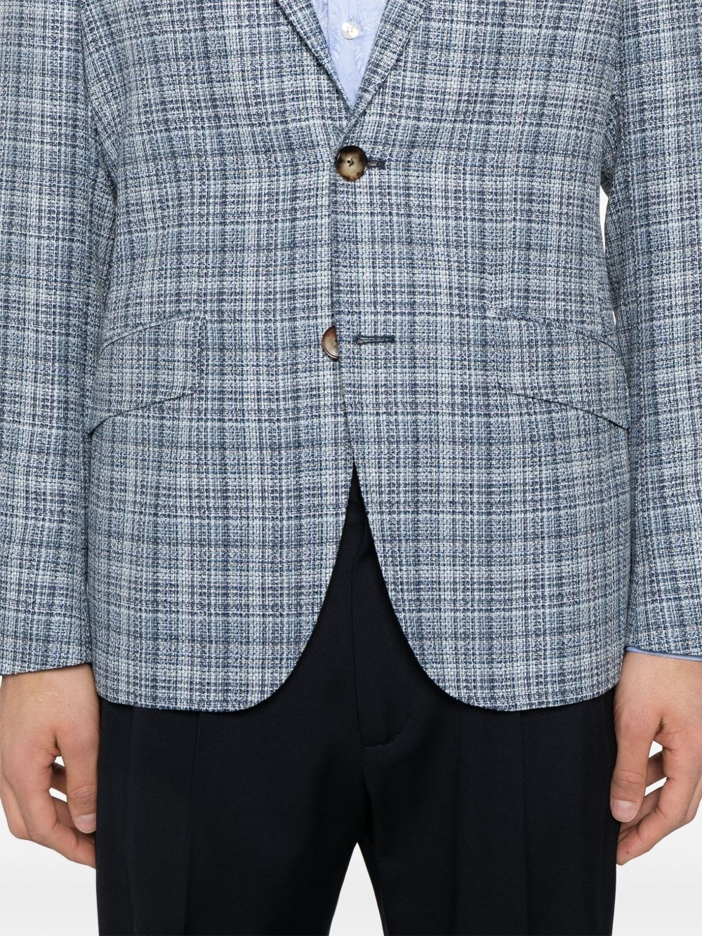 single-breasted blazer - 5