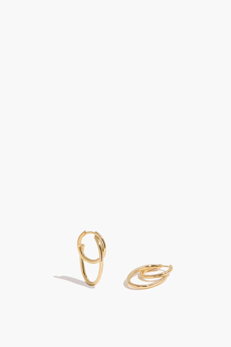 Loom Earrings in Gold 1