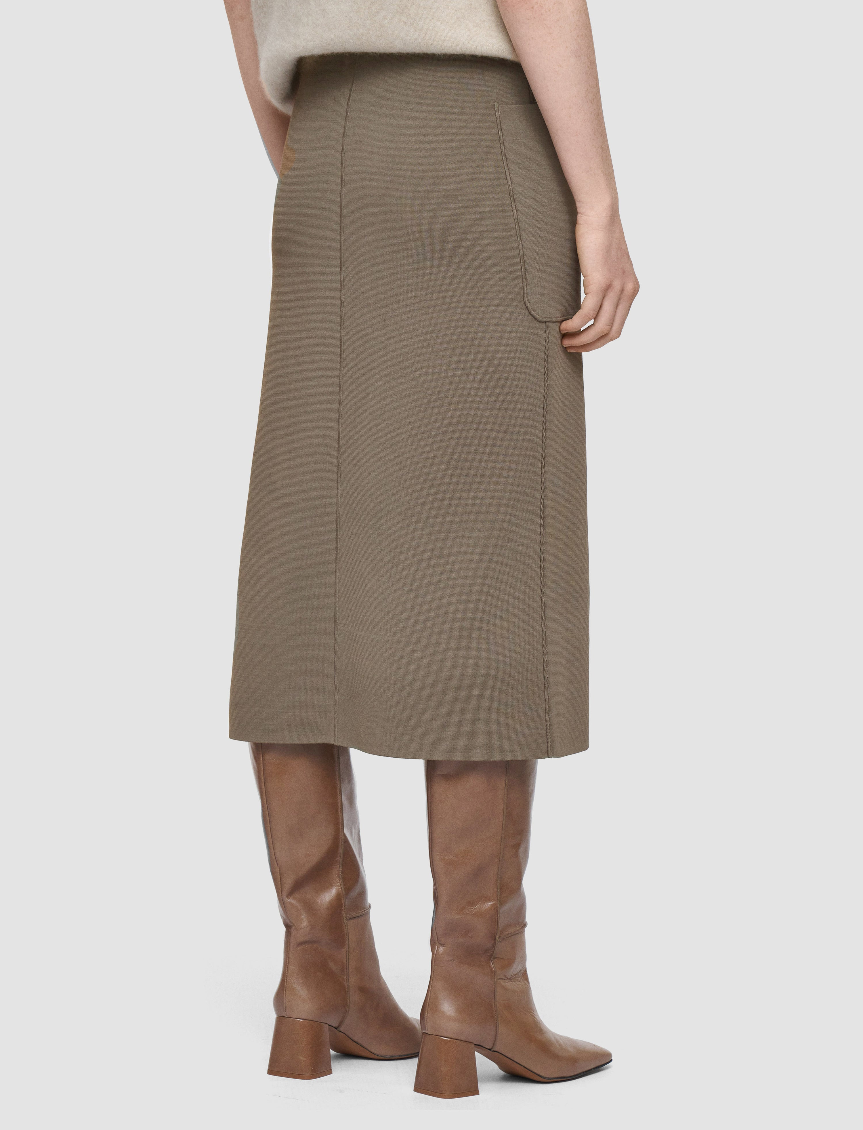 Milano Knit Stretch Skirt - 3