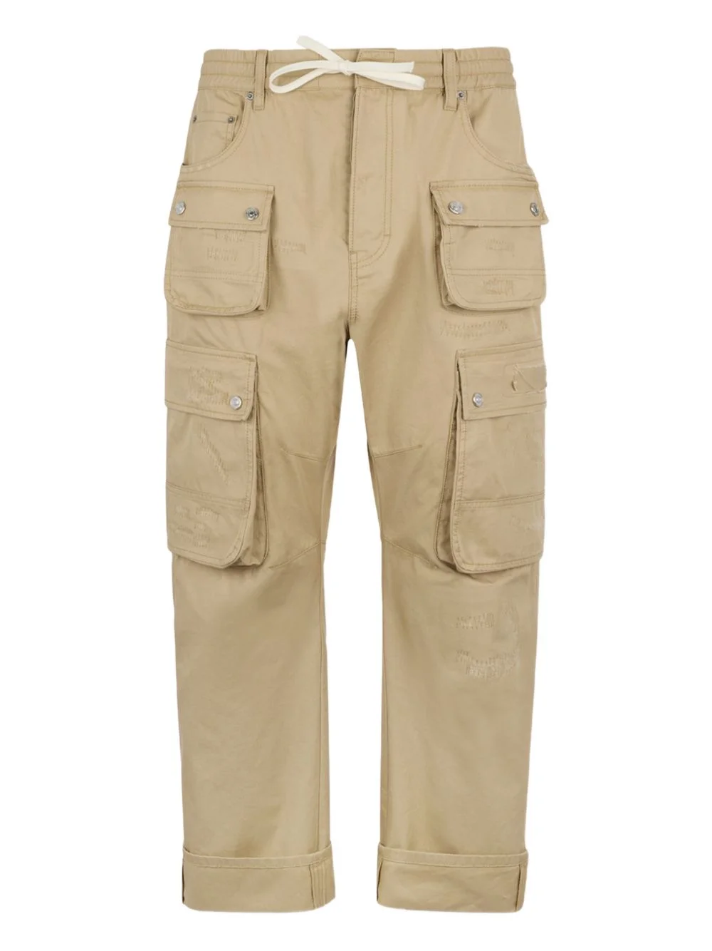 flap-pocket trousers - 1