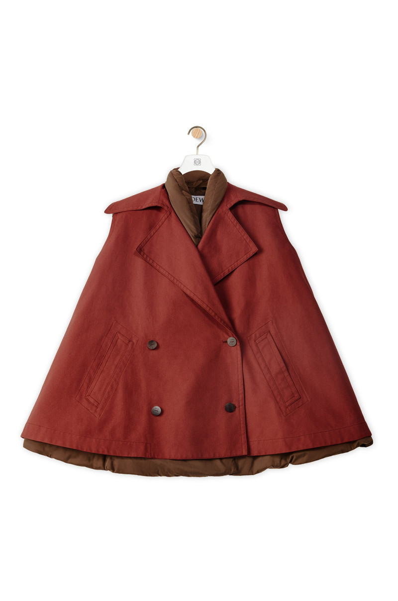 Double layer trapeze vest in cotton 1