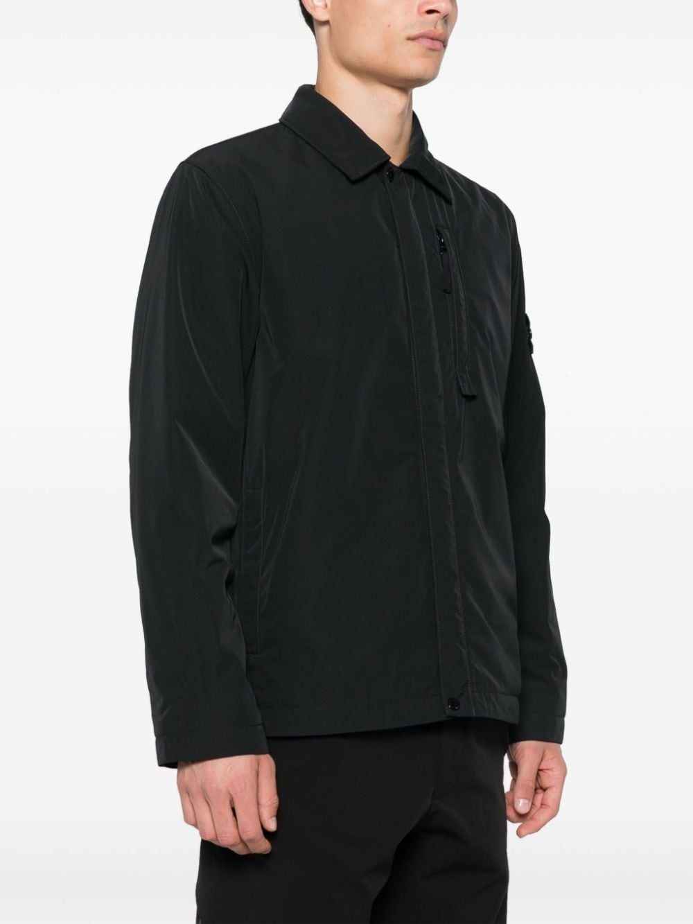 micro twill jacket - 3