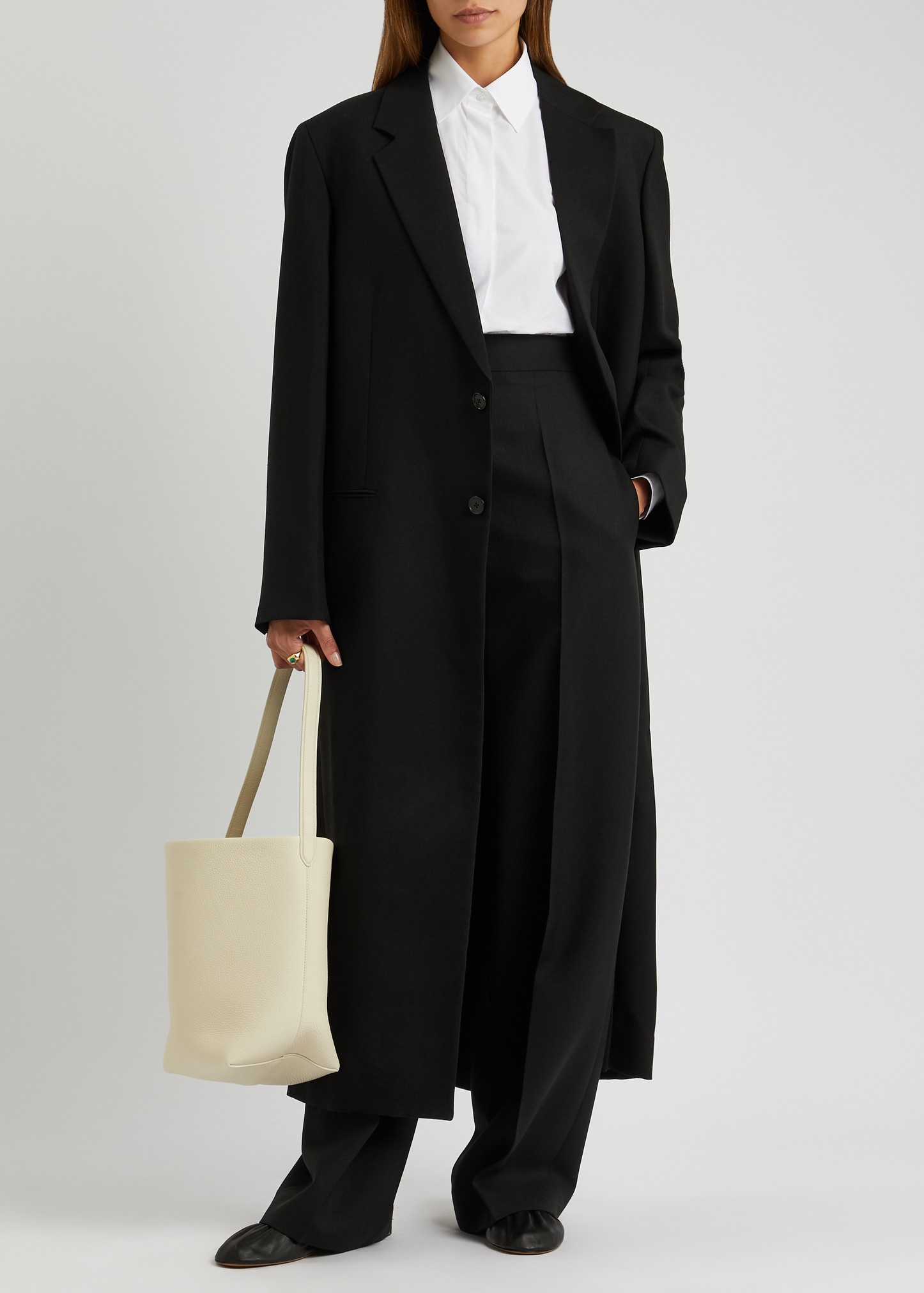 The Row Kitan Coat in Scuba REVERSIBLE