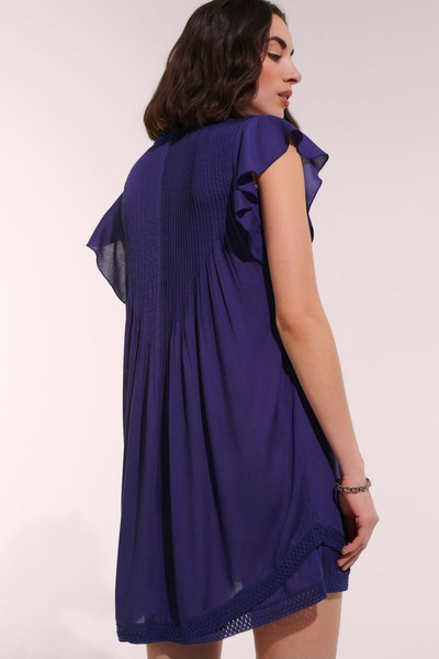 Poupette St Barth Mini Dress Sasha - Royal Blue outlook