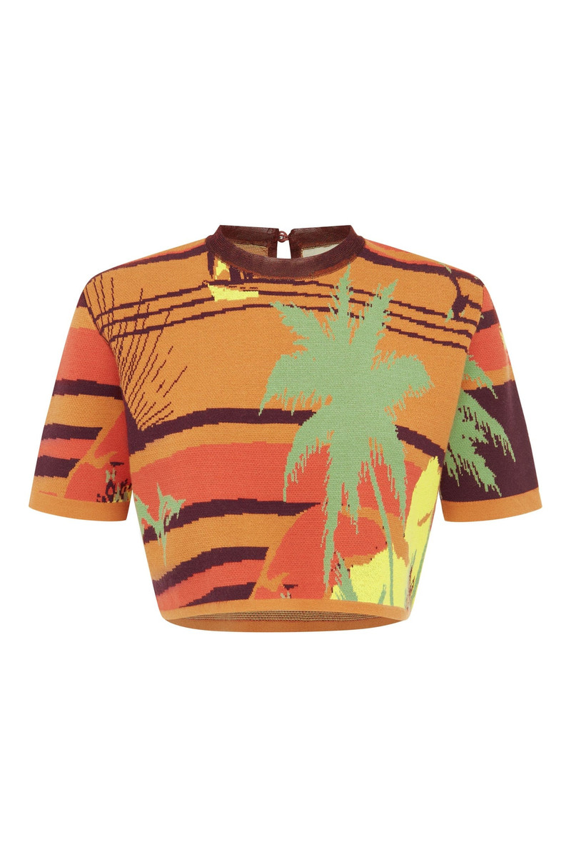 Palm Island Knit Top 1
