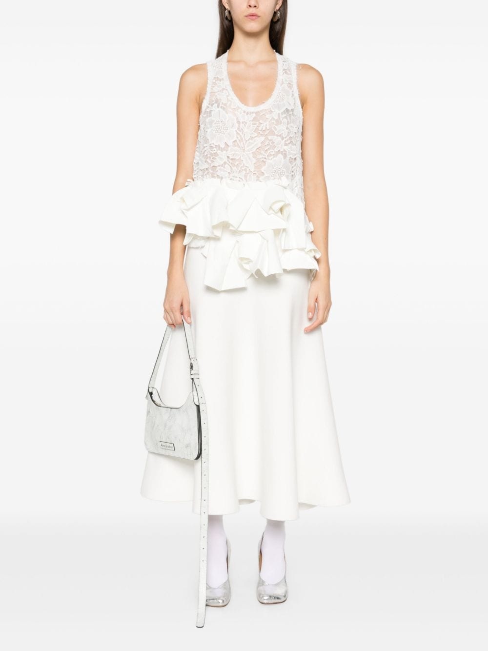 floral-lace top - 2