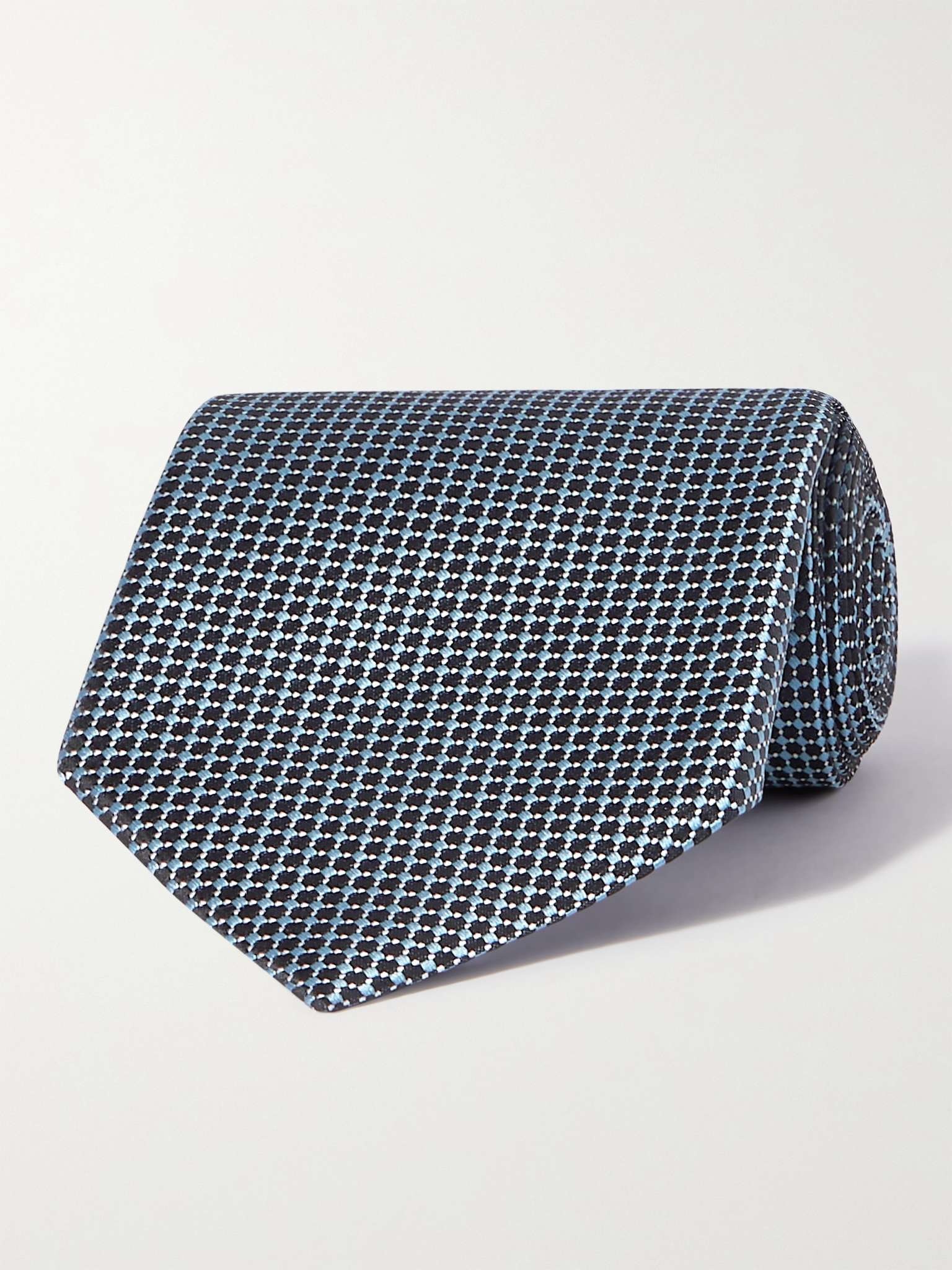 8cm Silk-Jacquard Tie - 4