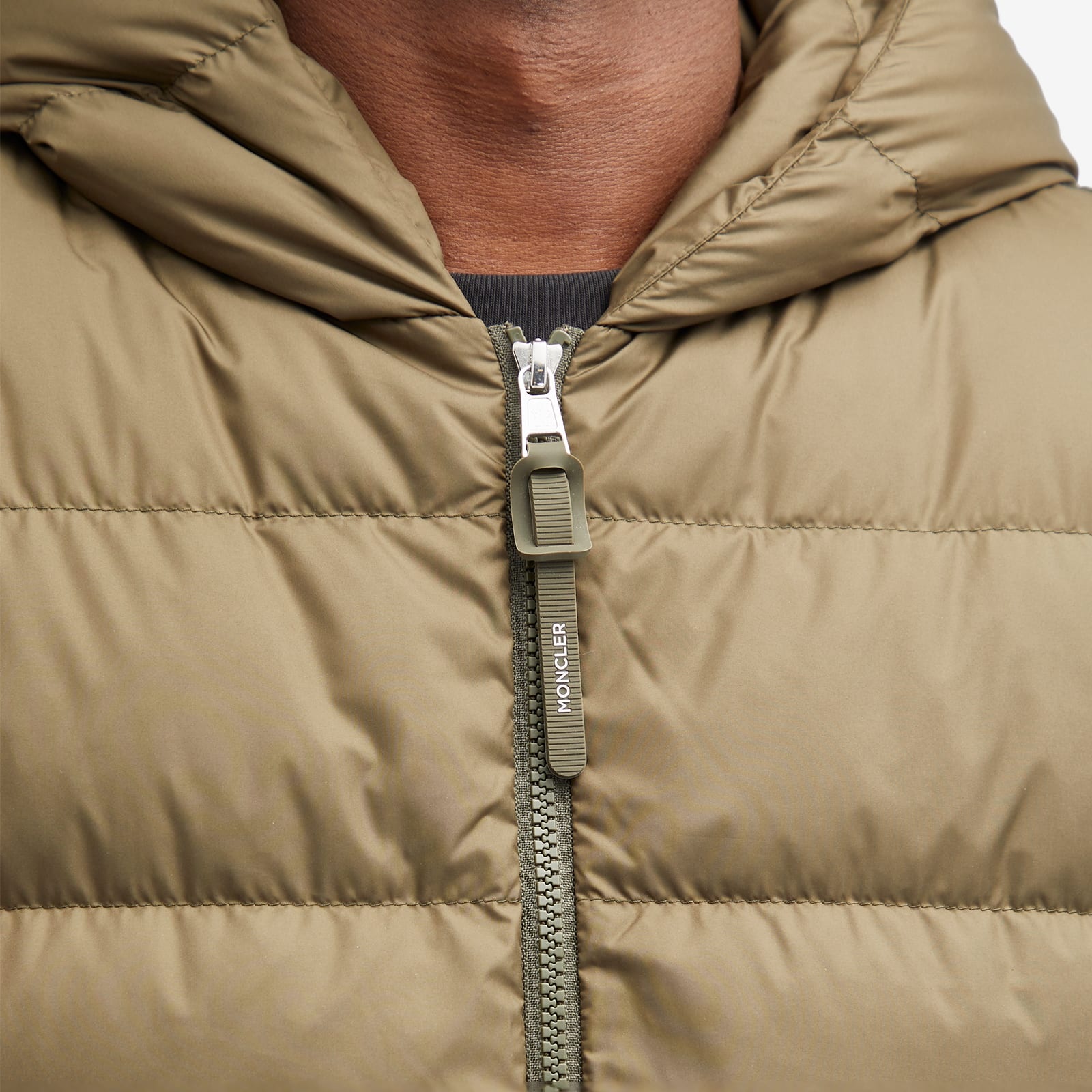 Moncler Down Knit Waffle Jacket - 5