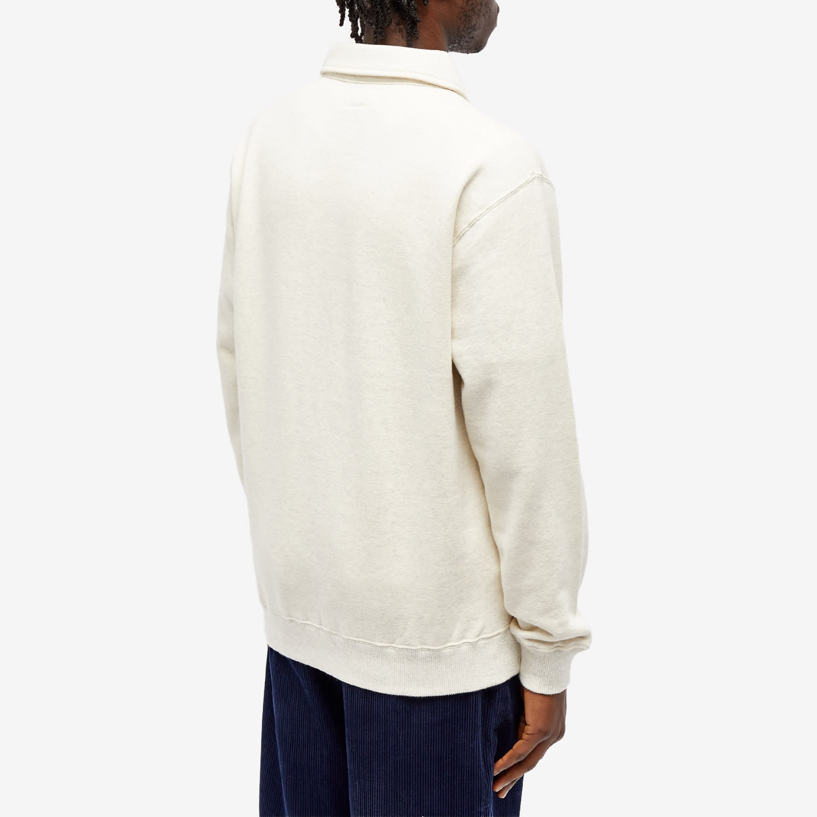 Beams Plus Half Zip Sweat - 3