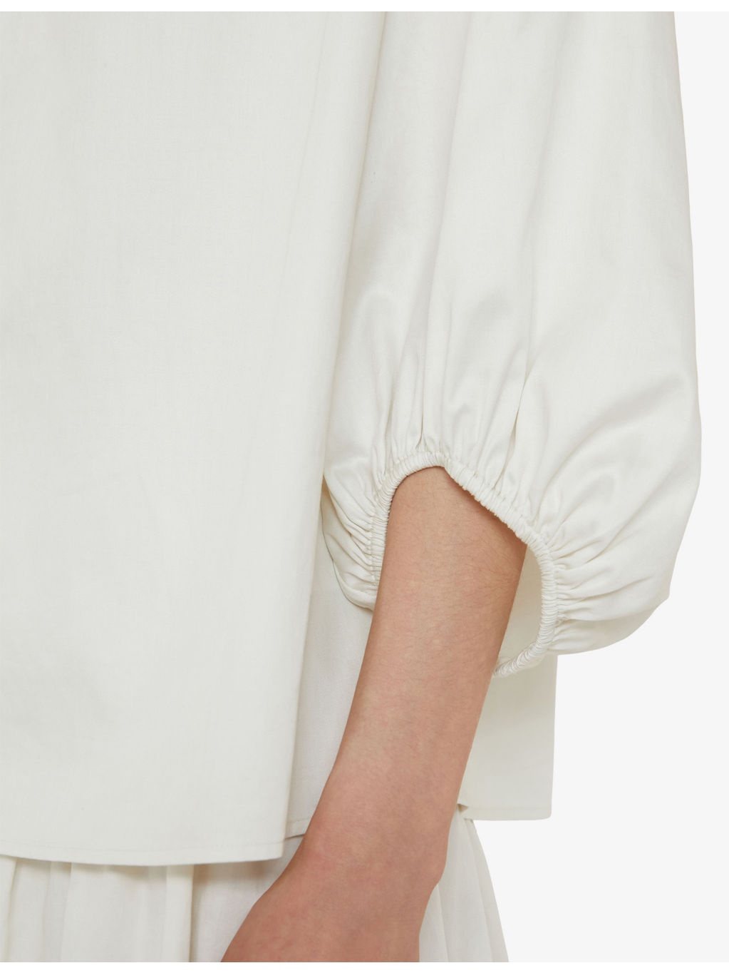 Godin Balloon-Sleeved Cotton Blouse - 5