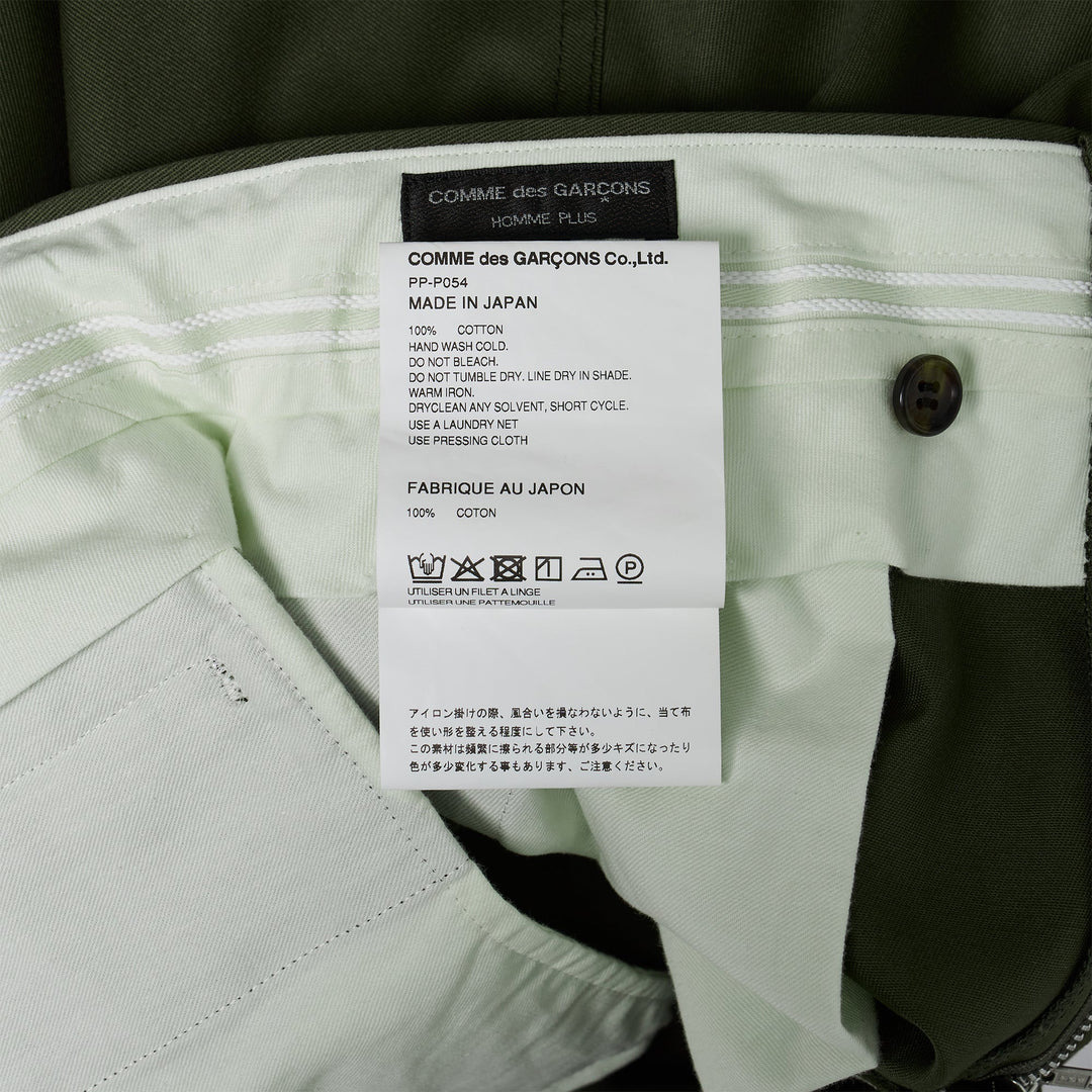 Cotton Chino Puff Pants - 3