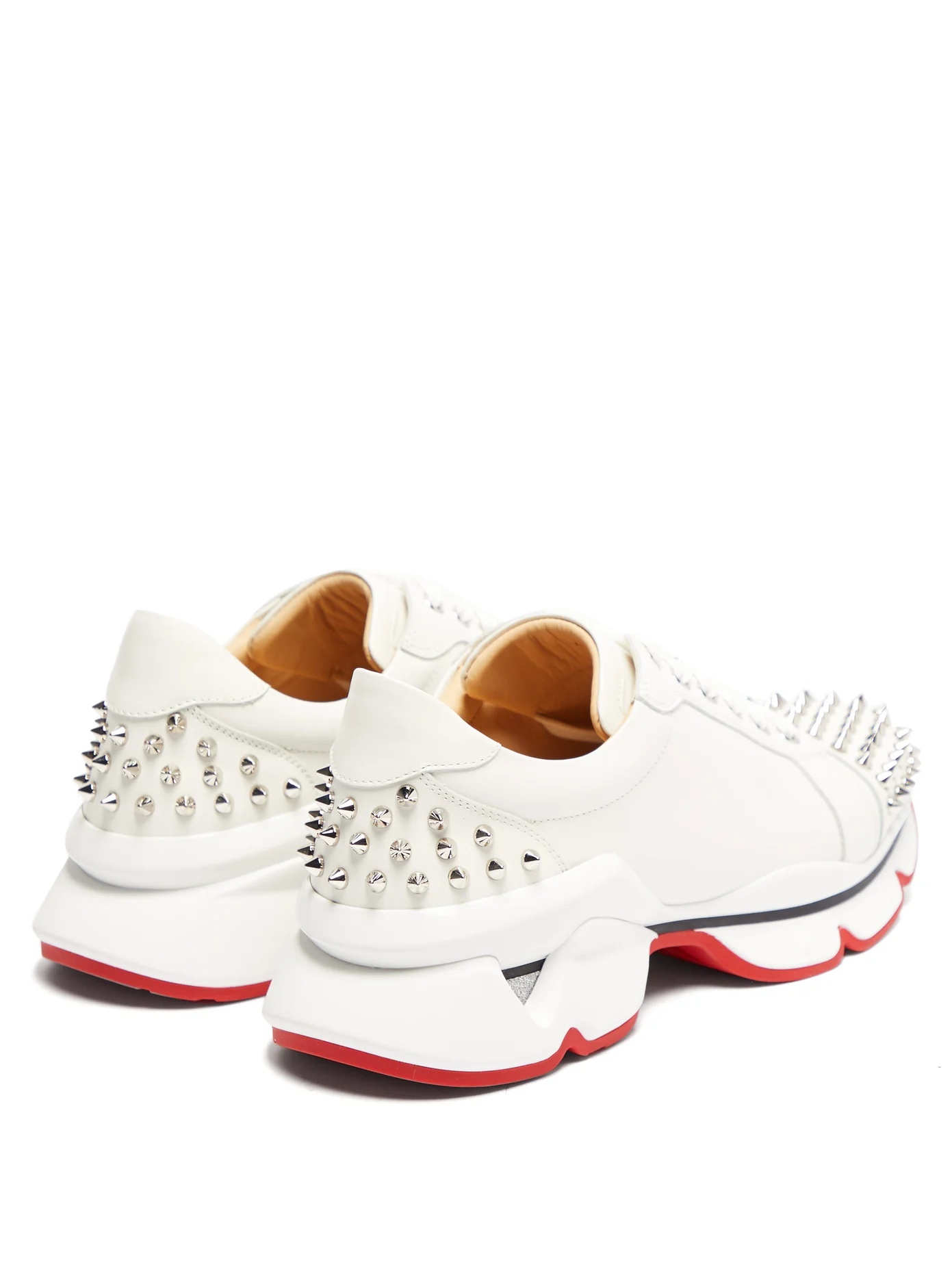 VRS 2018 studded leather trainers - 4