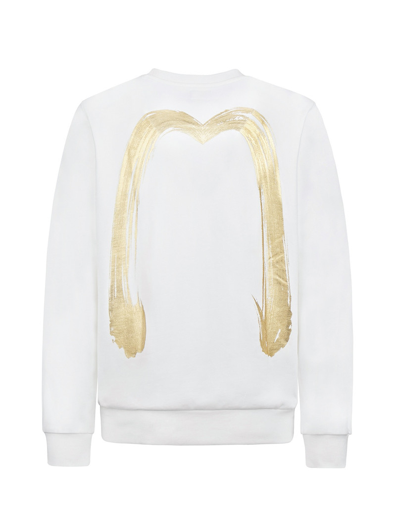 KAMON AND DAICOCK FOIL PRINT SWEATSHIRT 2