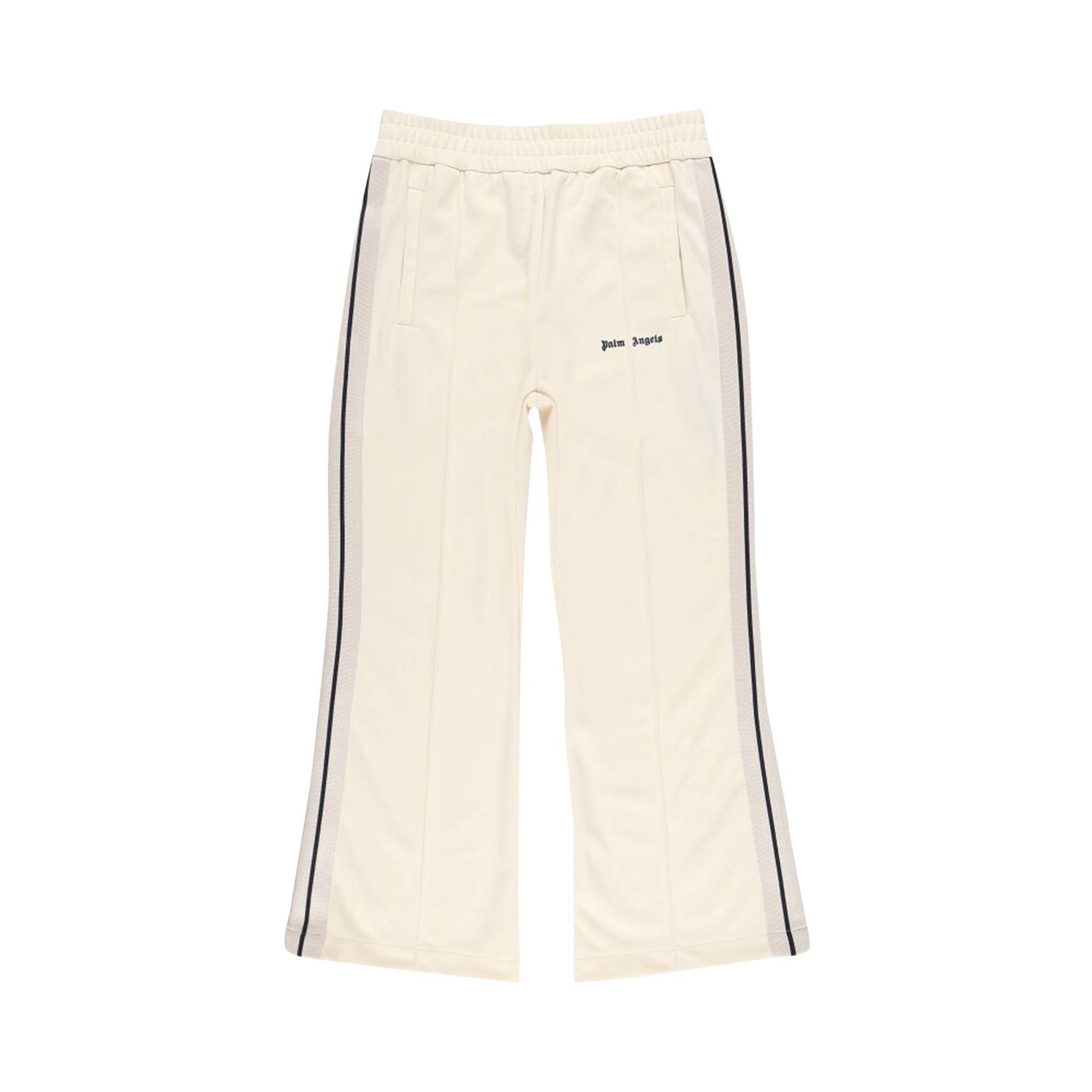 Palm Angels Flare Track Pants 'Butter' - 1