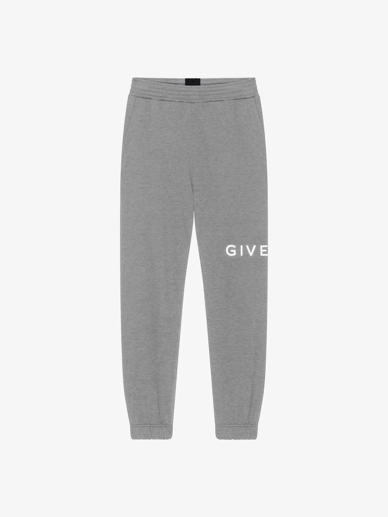 GIVENCHY ARCHETYPE SLIM FIT JOGGER PANT IN FELPA 1