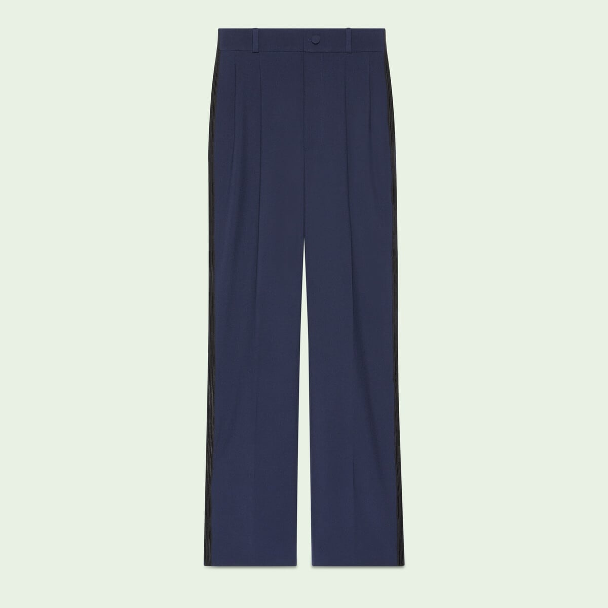 Wool pant with label - 1