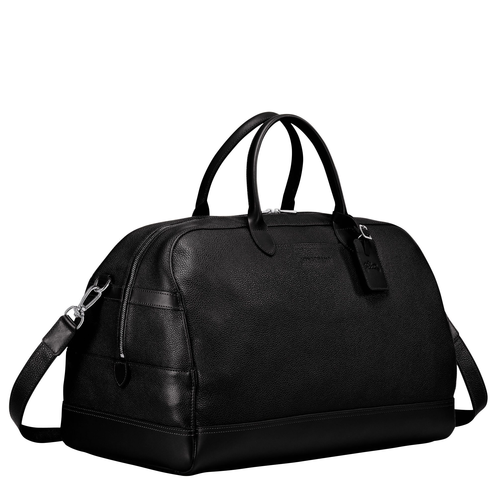 Le Foulonné M Travel bag Black - Leather - 3